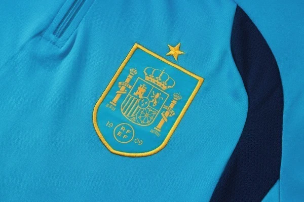 Conjunto Completo Sudadera Entrenamiento España 2026 Azul España Conjunto 2026 Azul - España Barata | tiendasdefutboles