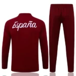Conjunto Completo Sudadera Entrenamiento España 2026 Borgona