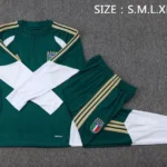 Conjunto Completo Sudadera Entrenamiento Italia 2026 Verde Blanco