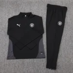 Conjunto Completo Sudadera Entrenamiento Manchester City 2025 2026 Negro