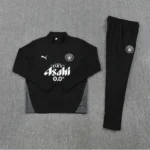 Conjunto Completo Sudadera Entrenamiento Manchester City 2025 2026 Negro Blanco