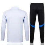 Conjunto Completo Sudadera Entrenamiento Manchester United 2025 2026 Blanco Negro