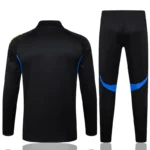 Conjunto Completo Sudadera Entrenamiento Manchester United 2025 2026 Negro Amarillo