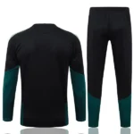 Conjunto Completo Sudadera Entrenamiento México 2026 Negro Verde