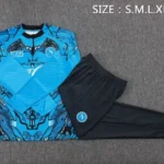 Conjunto Completo Sudadera Entrenamiento Napoli 2025 2026 Azul Negro