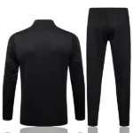 Conjunto Completo Sudadera Entrenamiento Niños Alemania 2025 Negro I Blanco