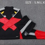 Conjunto Completo Sudadera Entrenamiento Niños Alemania 2026 Rojo Negro