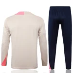 Conjunto Completo Sudadera Entrenamiento Niños Barcelona 2025 2026 Azul Marino Purpura