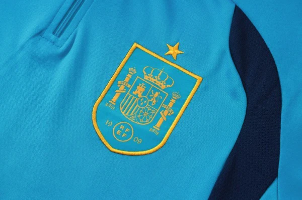 Conjunto Completo Sudadera Entrenamiento Niños España 2026 Azul España Niños Conjunto 2026 Azul - España Niños Barata | tiendasdefutboles