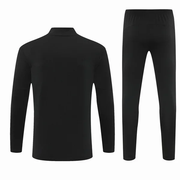 Conjunto Completo Sudadera Entrenamiento Niños Manchester City 2025 2026 Negro Blanco Manchester City Niños Conjunto 2025 2026 Negro - Equipacion Manchester City Niños | tiendasdefutboles