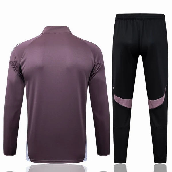 Conjunto Completo Sudadera Entrenamiento Niños Manchester United 2025 2026 Rojo Negro Manchester United Niños Conjunto 2025 2026 Rojo - Equipacion Manchester United Niños | tiendasdefutboles