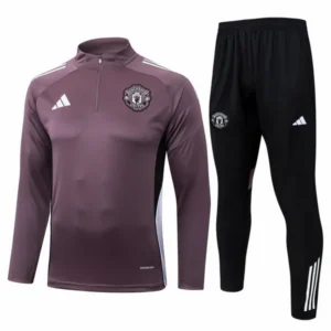 Manchester United Niños Conjunto 2025 2026 Púrpura - Equipacion Manchester United Niños | tiendasdefutboles