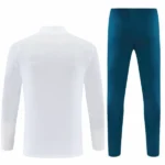 Conjunto Completo Sudadera Entrenamiento Niños Portugal 2026 Blanco Verde Rojo