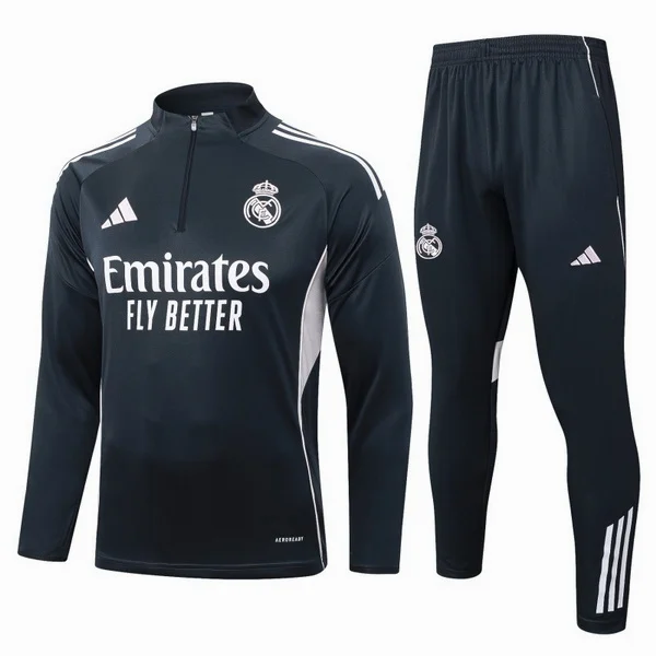 Conjunto Completo Sudadera Entrenamiento Niños Real Madrid 2025 2026 Blanco Purpura Real Madrid Niños Conjunto 2025 2026 Blanco - Tuta Real Madrid Niños | tiendasdefutboles