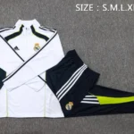 Conjunto Completo Sudadera Entrenamiento Niños Real Madrid 2025 2026 Azul Purpura