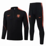 Conjunto Completo Sudadera Entrenamiento Países Bajos 2026 Negro