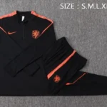 Conjunto Completo Sudadera Entrenamiento Países Bajos 2026 Negro