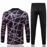 Conjunto Completo Sudadera Entrenamiento Paris Saint Germain 2025 2026 Negro Rosa