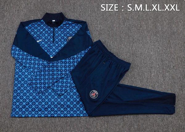 Conjunto Completo Sudadera Entrenamiento Paris Saint Germain 2025 2026 Azul Paris Saint Germain Conjunto 2025 2026 Azul - Maglia Paris Saint Germain | tiendasdefutboles