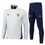 Conjunto Completo Sudadera Entrenamiento Portugal 2026 Blanco Azul Marino