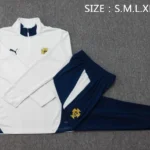Conjunto Completo Sudadera Entrenamiento Portugal 2026 Blanco Azul Marino