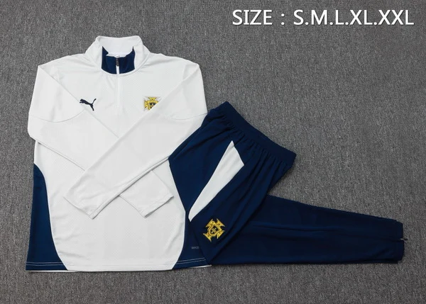 Conjunto Completo Sudadera Entrenamiento Portugal 2026 Blanco Azul Marino Portugal Conjunto 2026 Blanco - Portugal Barata | tiendasdefutboles