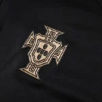 Conjunto Completo Sudadera Entrenamiento Portugal 2026 Negro Amarillo