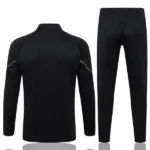 Conjunto Completo Sudadera Entrenamiento Portugal 2026 Negro Amarillo