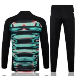 Conjunto Completo Sudadera Entrenamiento Portugal 2026 Verde Negro