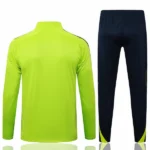Conjunto Completo Sudadera Entrenamiento Real Madrid 2025 2026 Verde Negro