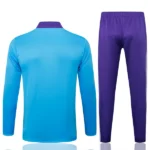 Conjunto Completo Sudadera Entrenamiento Real Madrid 2025 2026 Azul Purpura