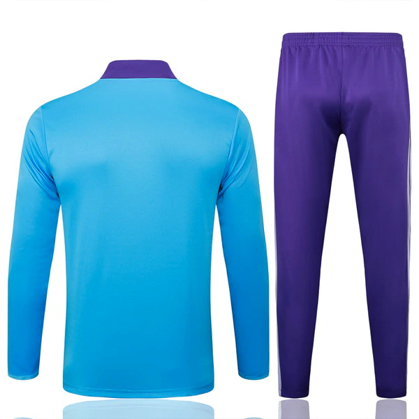 Conjunto Completo Sudadera Entrenamiento Real Madrid 2025 2026 Azul Purpura Real Madrid Conjunto 2025 2026 Azul - Maglia Real Madrid | tiendasdefutboles