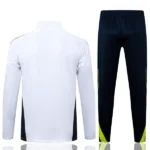 Conjunto Completo Sudadera Entrenamiento Real Madrid 2025 2026 Blanco Negro