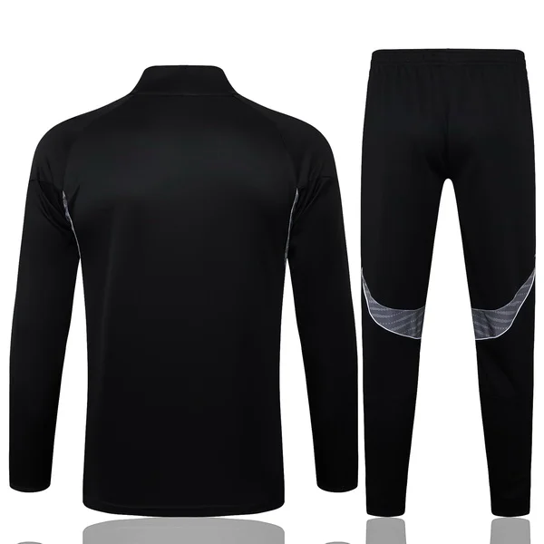 Conjunto Completo Sudadera Entrenamiento Real Madrid 2025 2026 Negro I Blanco Real Madrid Conjunto 2025 2026 Negro - Maglia Real Madrid | tiendasdefutboles