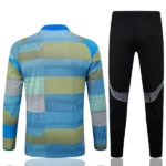 Conjunto Completo Sudadera Entrenamiento Real Madrid 2025 2026 Azul Amarillo Negro