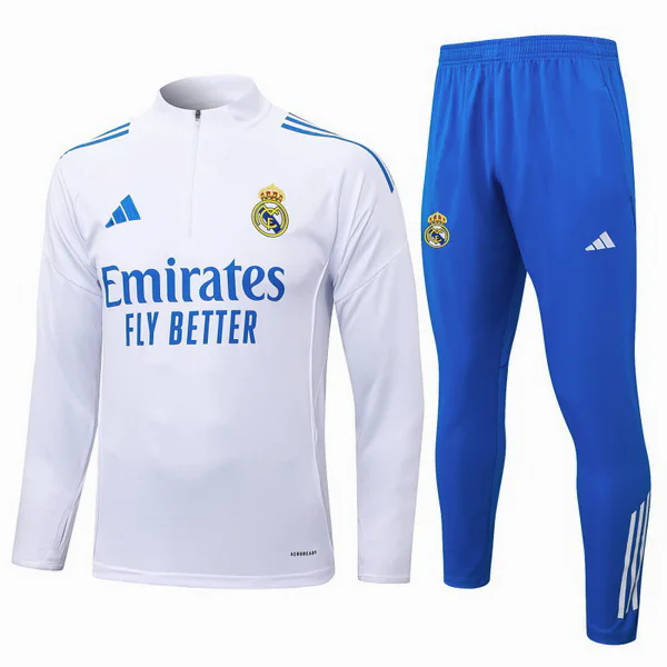 Conjunto Completo Sudadera Entrenamiento Real Madrid 2025 2026 Azul Marino Real Madrid Conjunto 2025 2026 Azul - Maglia Real Madrid | tiendasdefutboles