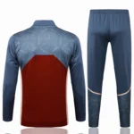 Conjunto Completo Sudadera Entrenamiento São Paulo 2025 2026 Gris Rojo