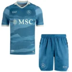 Cuarta Conjunto De Hombre Napoli 2024 2025 Azul