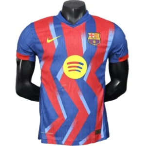 FC Barcelona Camiseta Edición Jugadores 2025 2026 cuarta Roja - Camiseta Barcelona | tiendasdefutboles