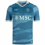 Cuarta Tailandia Camiseta Napoli 2024 2025 Azul