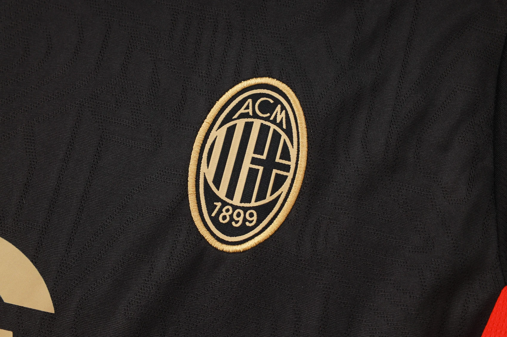 Entrenamiento AC Milan 2024 2025 Negro I Rojo AC Milan Chándal 2024 2025 Negro - Maglia Ac Milan | tiendasdefutboles