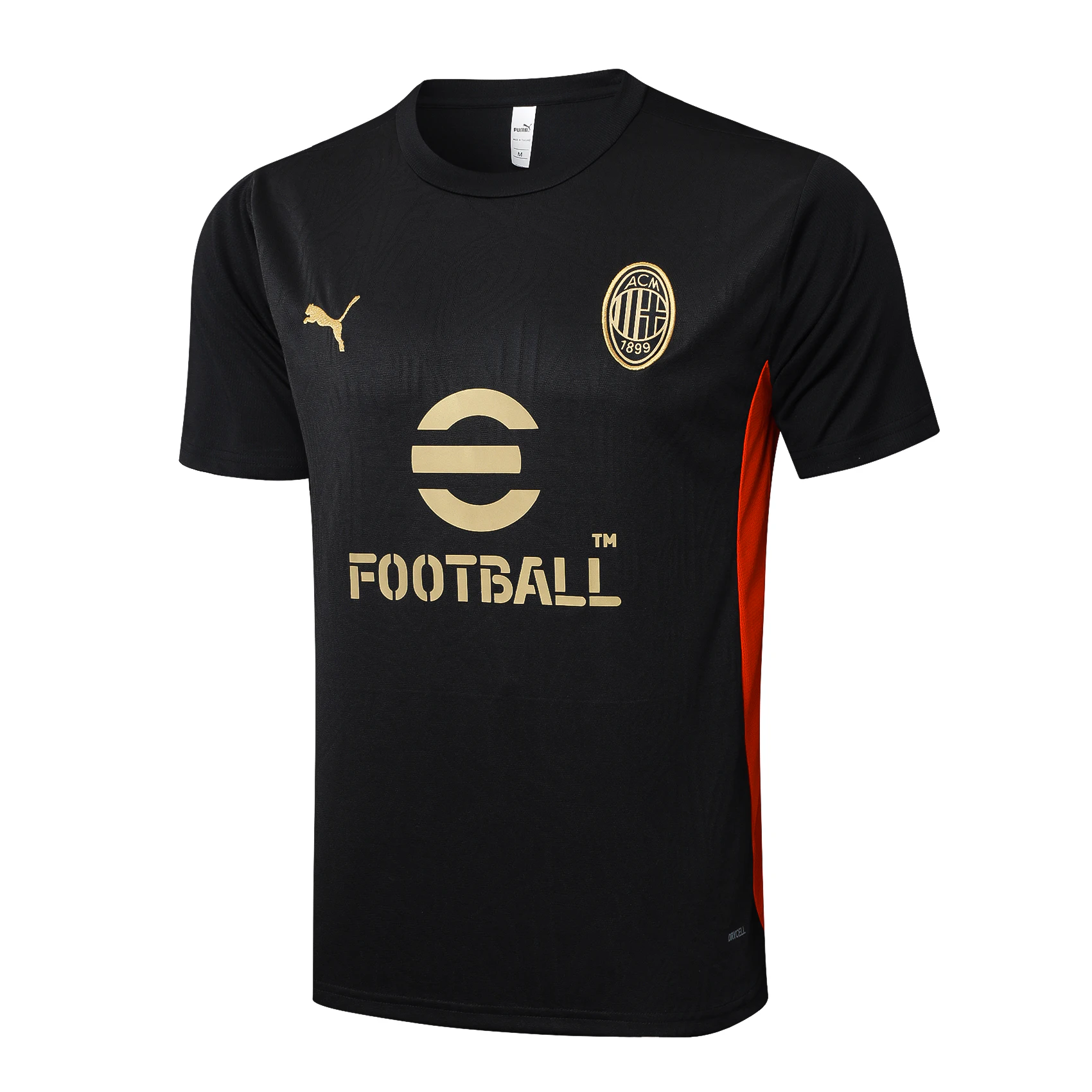 Entrenamiento AC Milan 2024 2025 Negro I Rojo AC Milan Chándal 2024 2025 Negro - Maglia Ac Milan | tiendasdefutboles