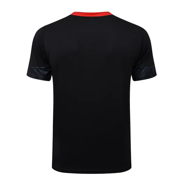 Entrenamiento AC Milan 2025 2026 Negro Rojo AC Milan Chándal 2025 2026 Negro - Maglia Ac Milan | tiendasdefutboles