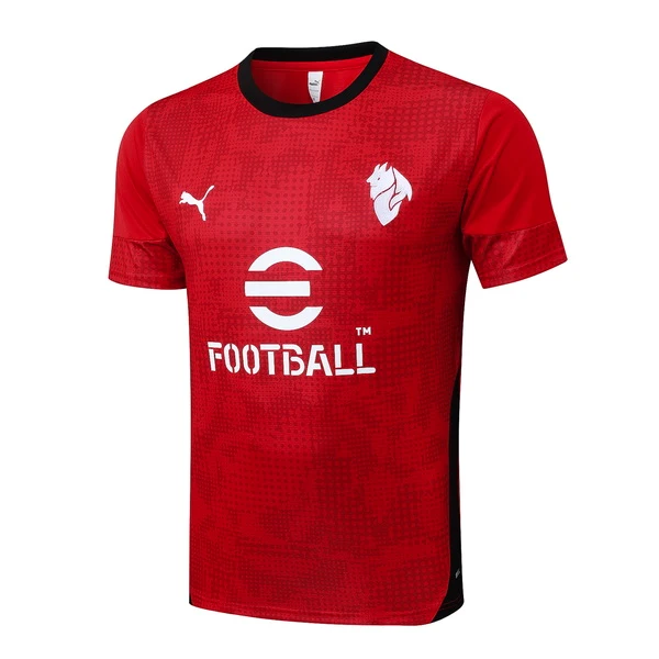 Entrenamiento AC Milan 2025 2026 Rojo Negro AC Milan Chándal 2025 2026 Rojo - Maglia Ac Milan | tiendasdefutboles