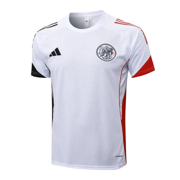 Entrenamiento Ajax 2025 2026 Blanco Rojo Ajax Chándal 2025 2026 Blanco - Maglia Ajax | tiendasdefutboles
