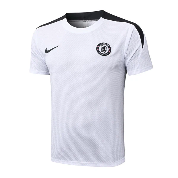 Entrenamiento Chelsea 2025 2026 Blanco Negro Chelsea Chándal 2025 2026 Blanco - Maglia Chelsea | tiendasdefutboles