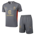 Entrenamiento Conjunto Completo AC Milan 2024 2025 Gris
