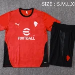 Entrenamiento Conjunto Completo AC Milan 2025 2026 Rojo I Negro