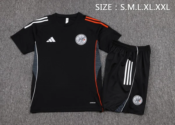 Entrenamiento Conjunto Completo Ajax 2025 2026 Negro Ajax Conjunto 2025 2026 Negro - Maglia Ajax | tiendasdefutboles