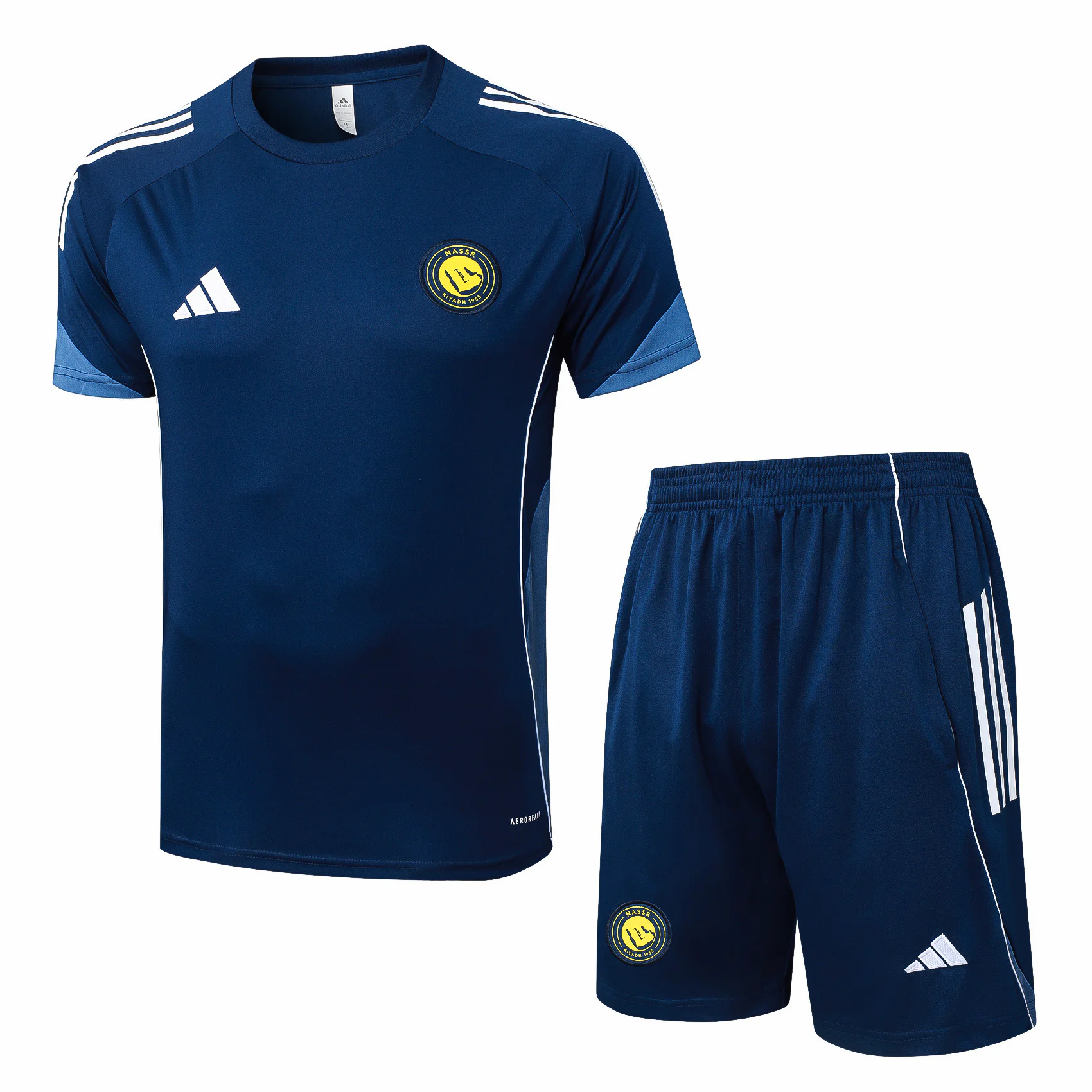 Entrenamiento Conjunto Completo Al Nassr 2025 2026 Azul Marino Al-Nassr FC Conjunto 2025 2026 Azul - Al Nassr Fc Maglia | tiendasdefutboles